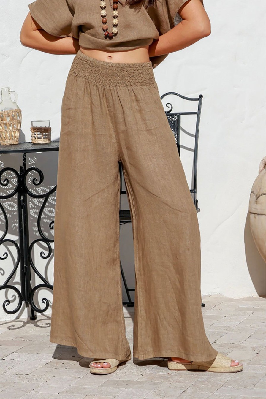 All Clothing the italian cartel | Amara Pant - Mocha - Ic22