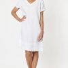 All Clothing Gordon smith | Chic Shift Dress Gs9 White